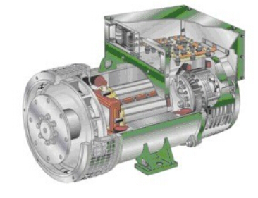 桃山发电机内部结构图 桃山发电机内部结构图
